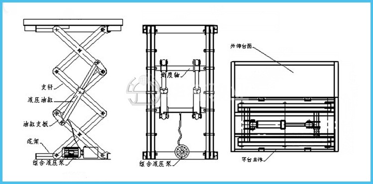 固定式剪叉升降平臺廠家報價及規格參數